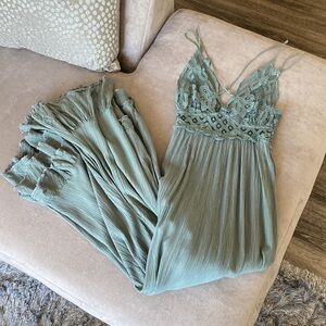 Free People | Dresses | Free People Adella Lace Maxi Dress | Poshmark